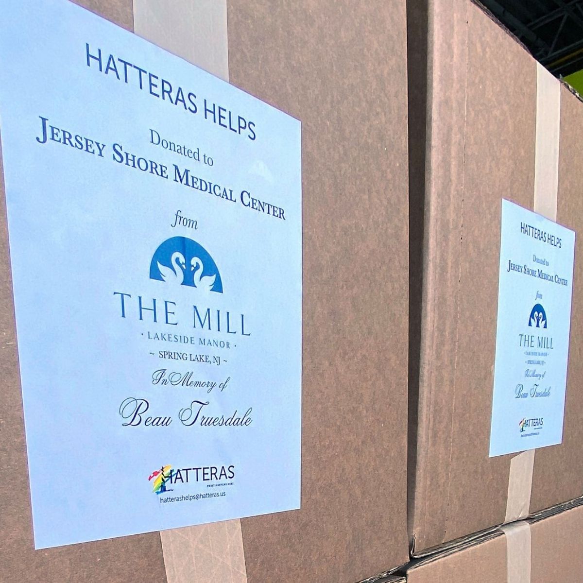 Medical Donations to Jersey Shore Medical Center