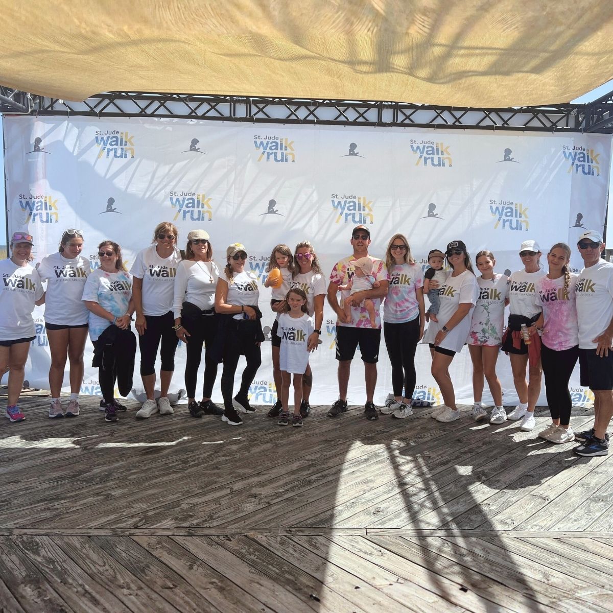 Beau Truesdale Wedding Venue Staff at St. Jude Walk/ Run