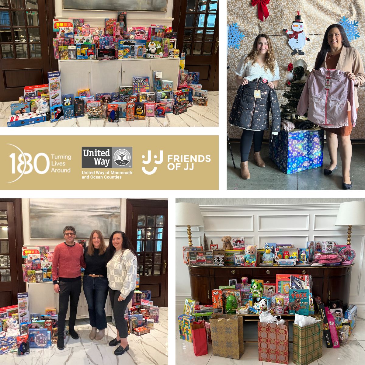 Coat and Toy Drive Donations